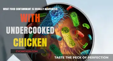 Foodborne Illness: Undercooked Chicken's Contaminant Culprit