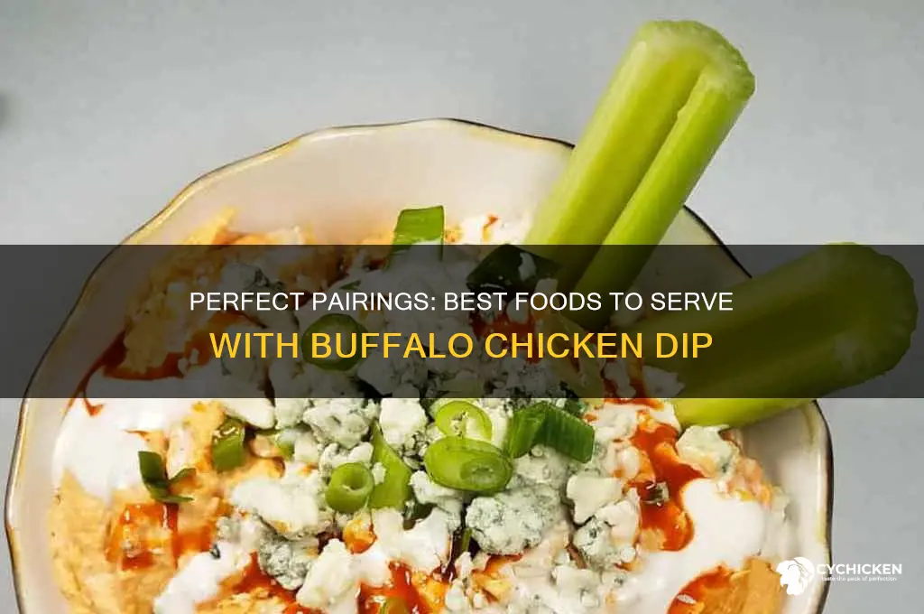 what food goes well with buffalo chicken dip