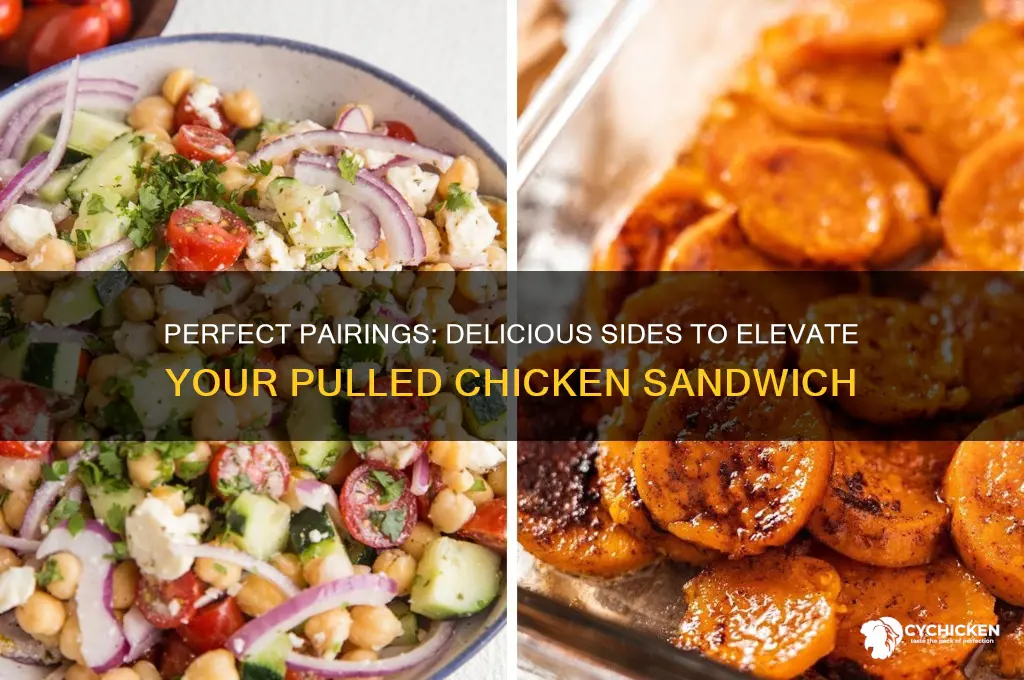 what food goes with a pulled chicken sandwich