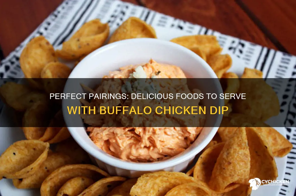 what food goes with buffalo chicken dip