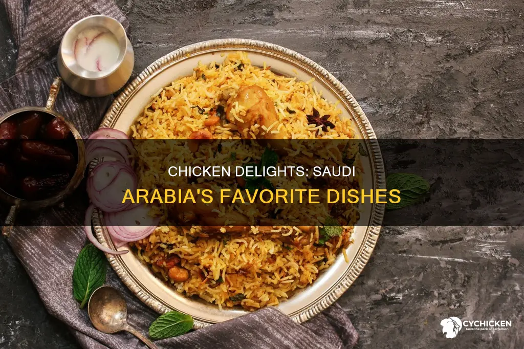 what foods are made of chicken in saudi arabia
