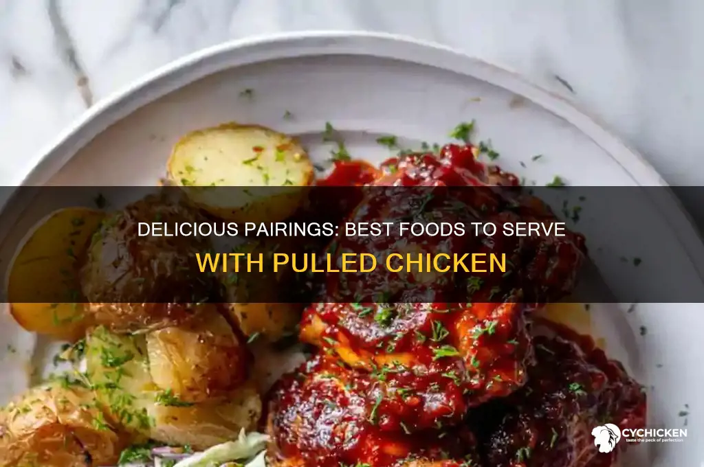 what foods go well with pulled chicken