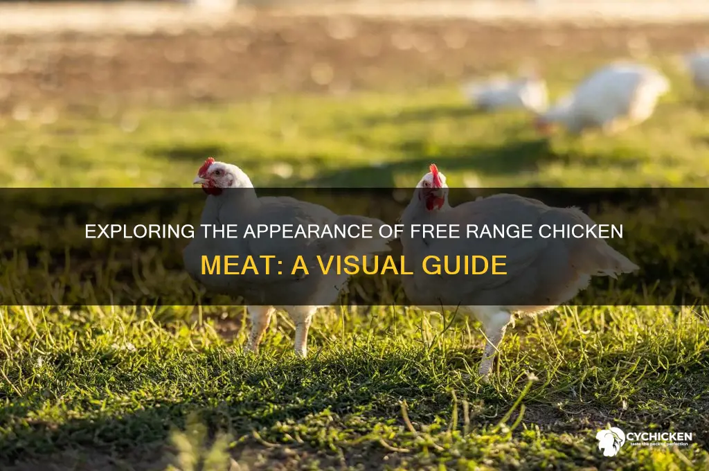 what free range chicken meat looks like