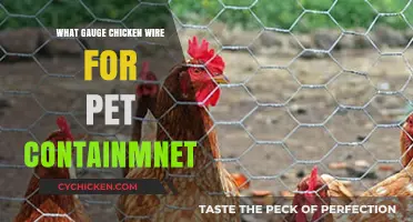 Choosing the Right Chicken Wire Gauge for Safe Pet Containment