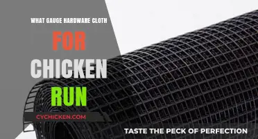 Choosing the Right Hardware Cloth Gauge for Your Chicken Run