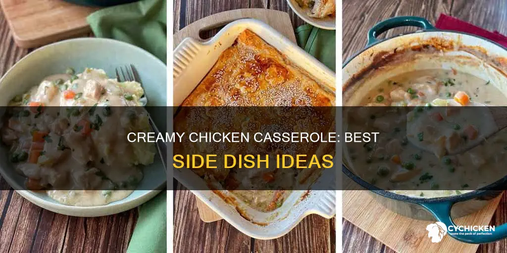what go on the sides of cream of chicken casserole
