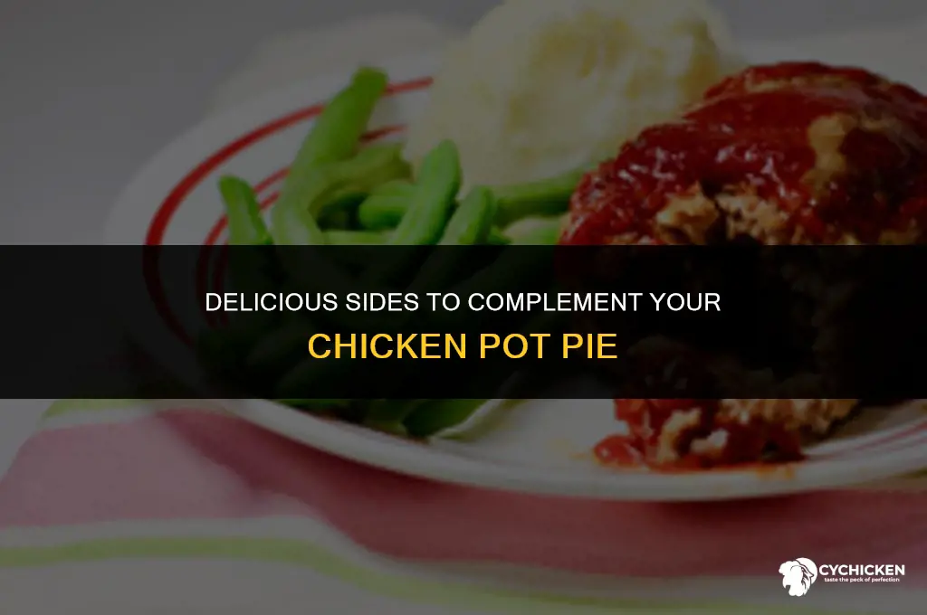 what goes as a side with chicken pot pie