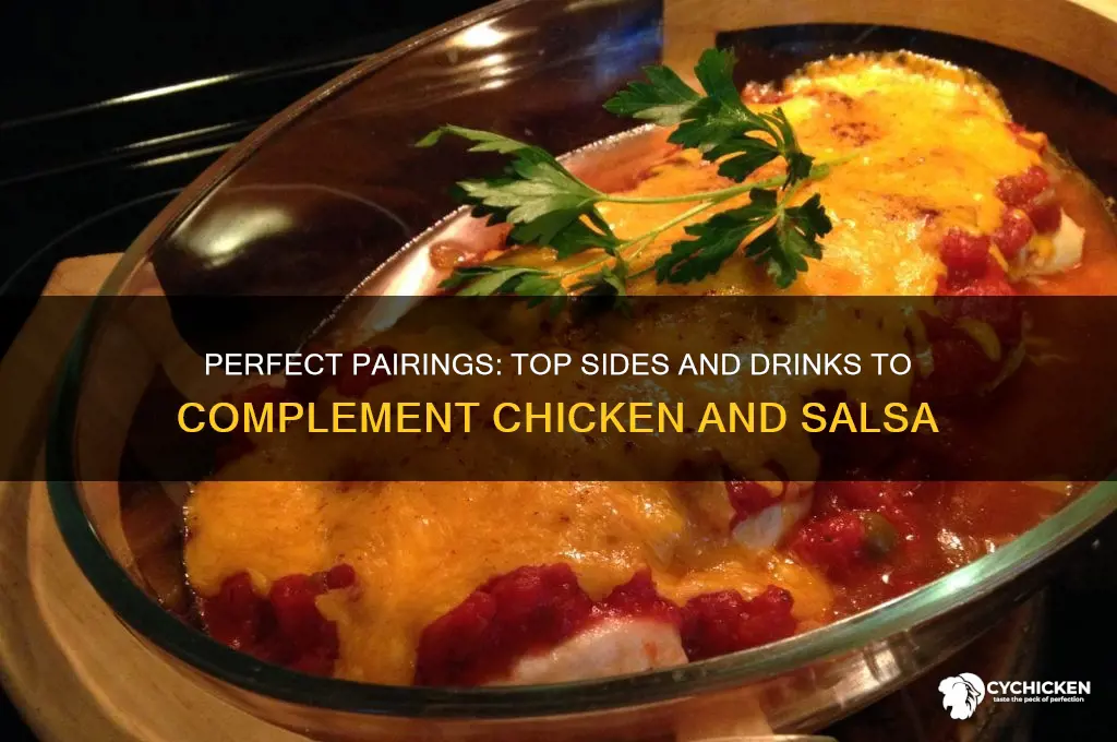 what goes best with chicken and salsa