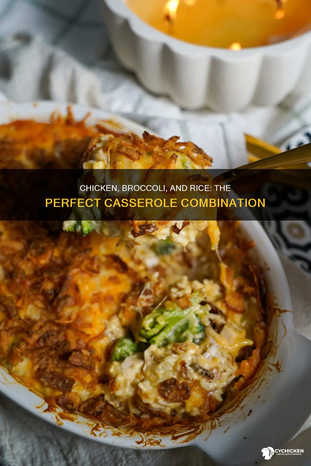 what goes best with chicken broccoli and rice casserole