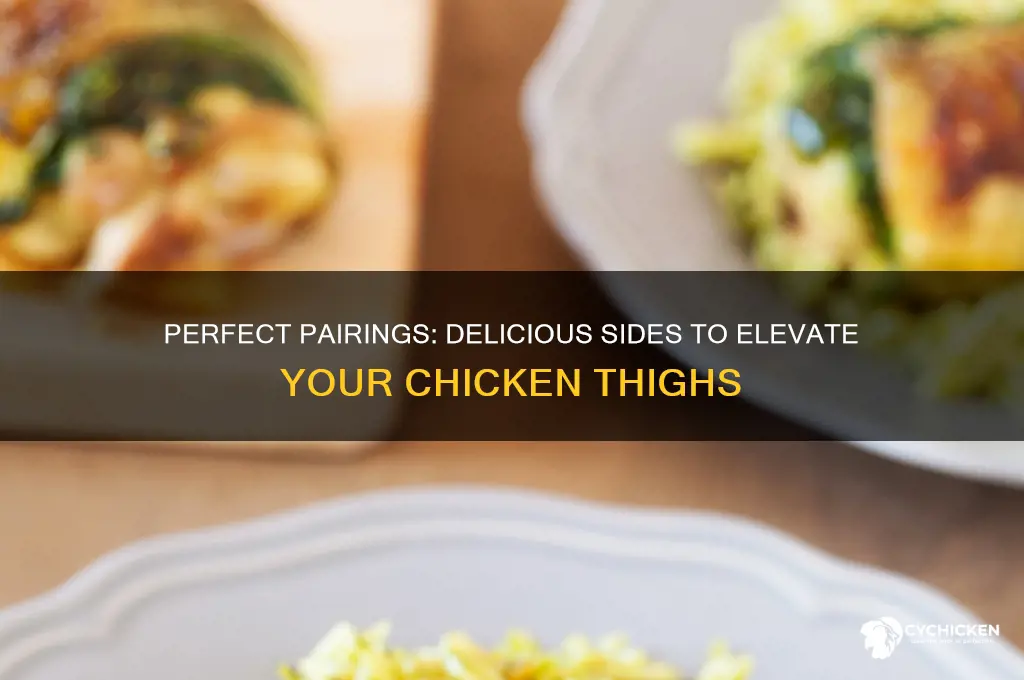 what goes best with chicken thighs