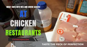 Unveiling the Secrets: Ingredients Behind Chicken Restaurants' Red and Green Sauces