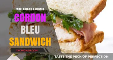 Delicious Chicken Cordon Bleu Sandwich: Ingredients, Assembly, and Tips