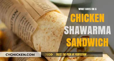 Discover the Delicious Layers of a Chicken Shawarma Sandwich
