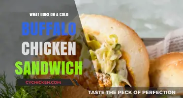 Spicy, Creamy, Crunchy: Crafting the Perfect Cold Buffalo Chicken Sandwich