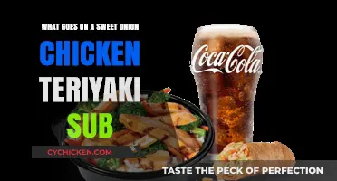 Sweet Onion Chicken Teriyaki: The Ultimate Sub