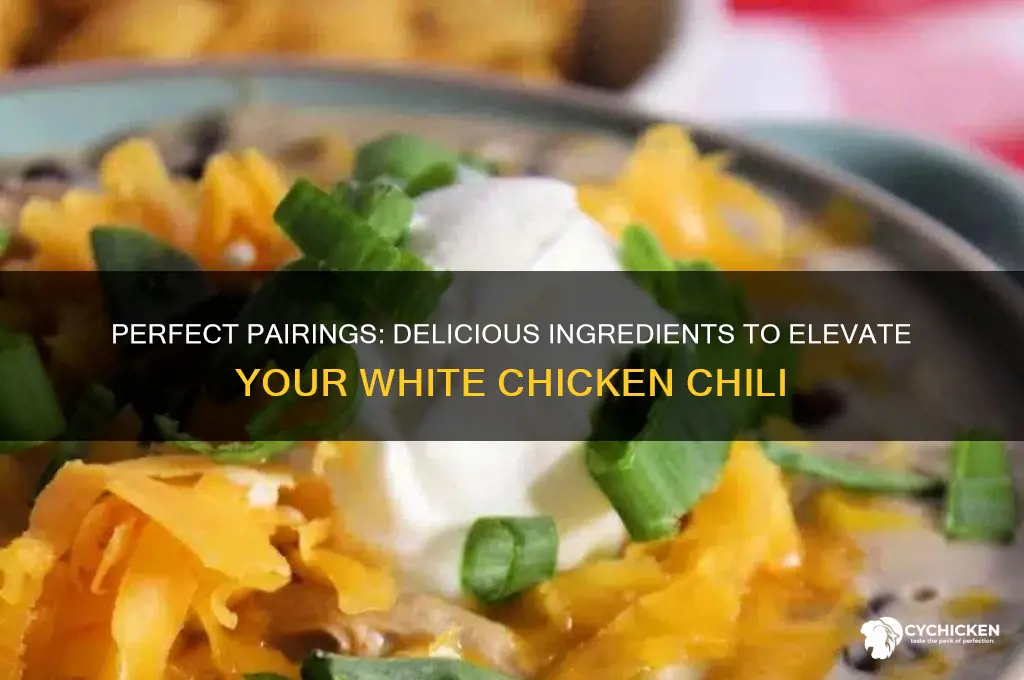 what goes well in white chicken chili