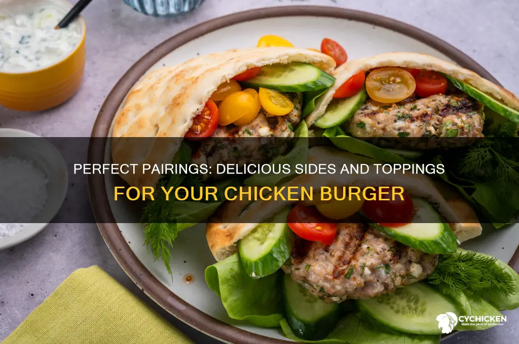 what goes well with a chicken burger