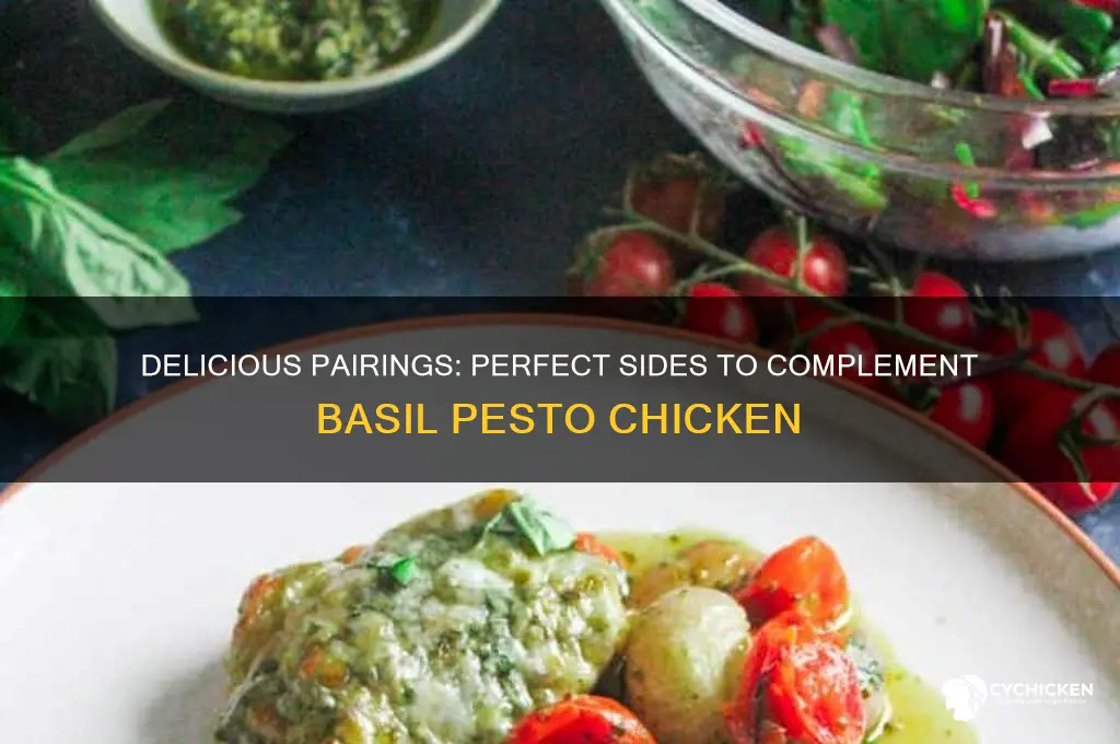 what goes well with basil pesto chicken