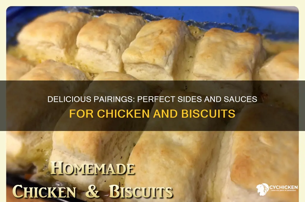 what goes well with chicken and biscuits