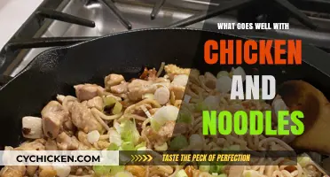 Delicious Pairings: Perfect Sides and Sauces for Chicken and Noodles