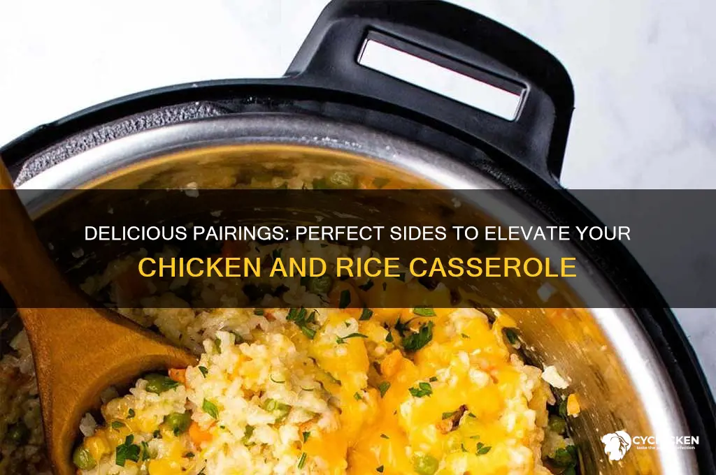 what goes well with chicken and rice casserole