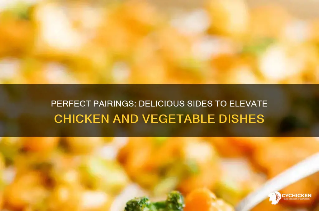 what goes well with chicken and vegetables