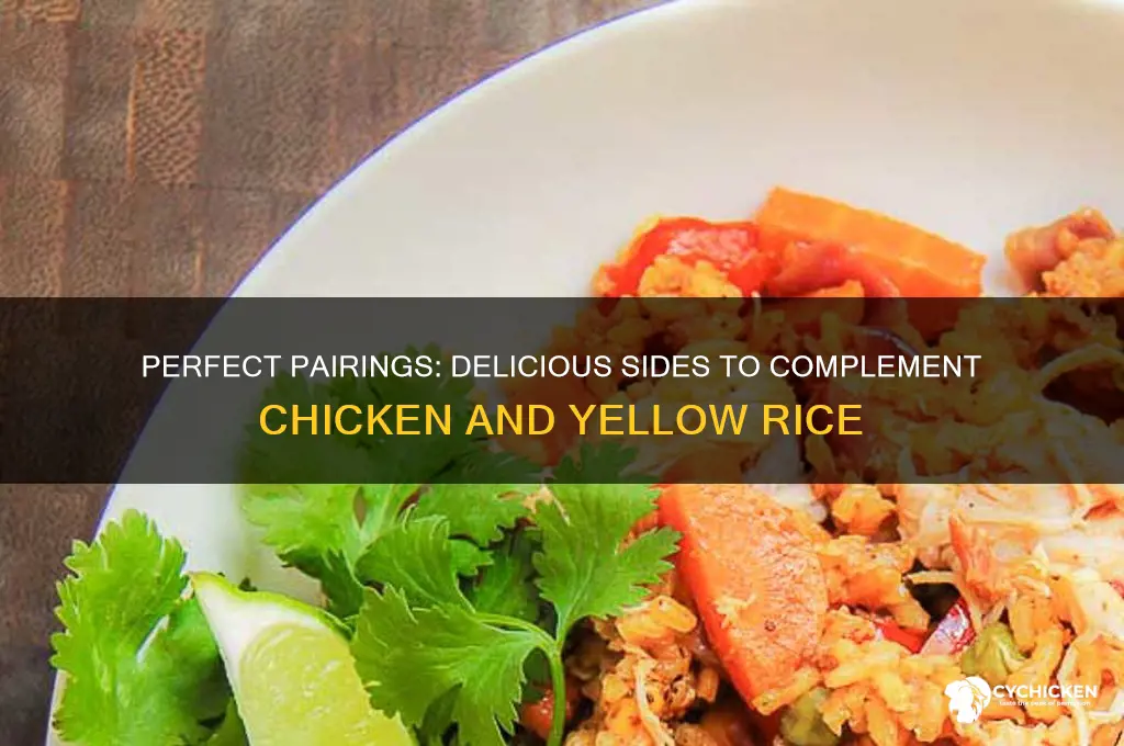 what goes well with chicken and yellow rice