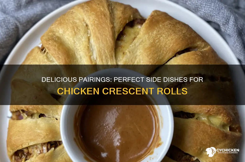 what goes well with chicken crescent rolls