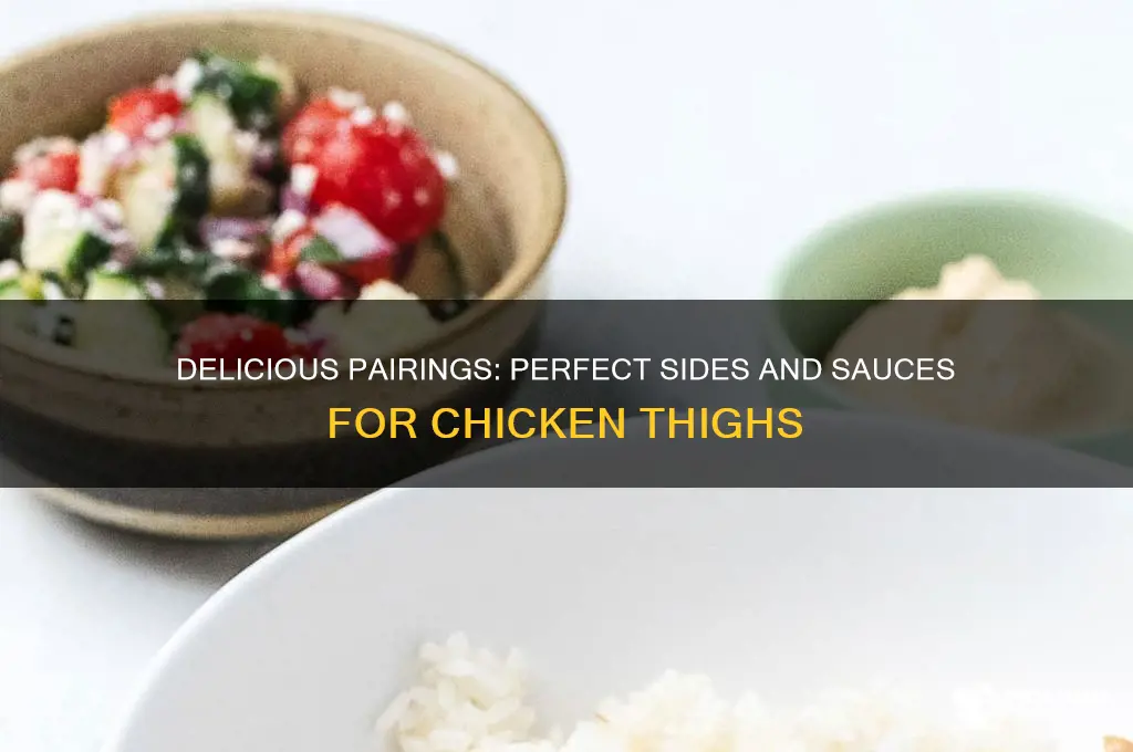 what goes well with chicken thighs