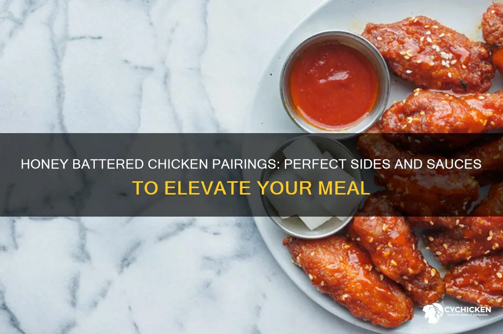 what goes well with honey battered chicken