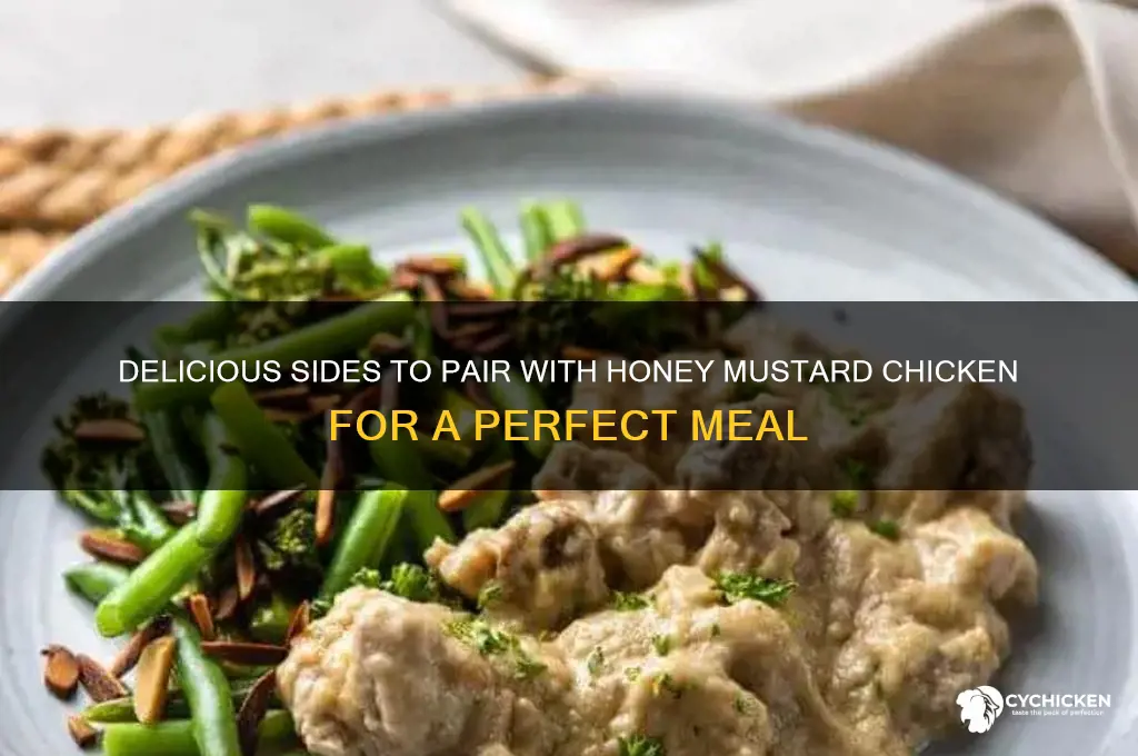 what goes well with honey mustard chicken