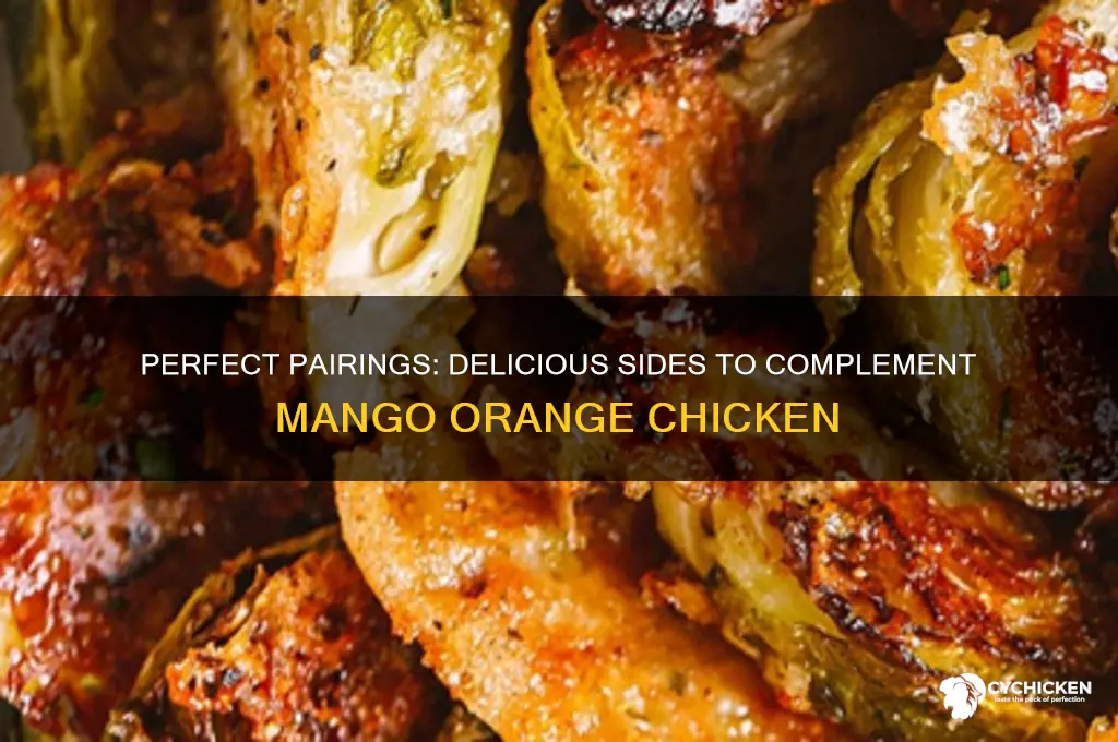 what goes well with mango orange chicken