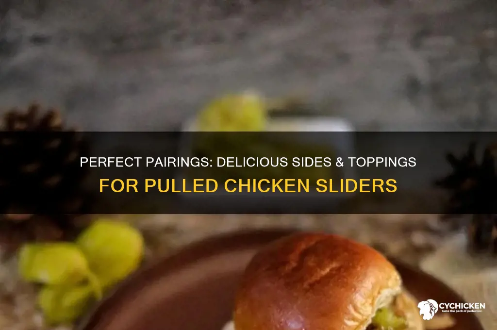 what goes well with pulled chicken sliders