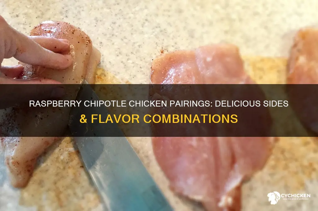 what goes well with raspberry chipotle chicken