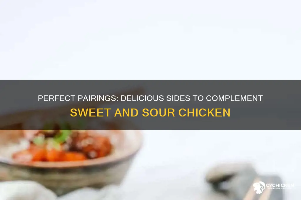 what goes well with sweet and sour chicken