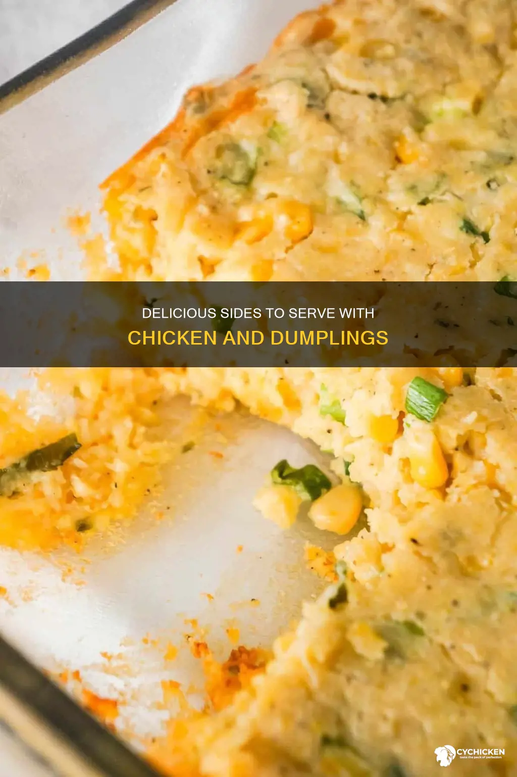 what goes with chicken and dumplings as a side