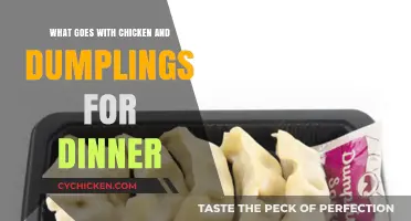 Perfect Pairings: Delicious Sides to Complement Chicken and Dumplings Dinner