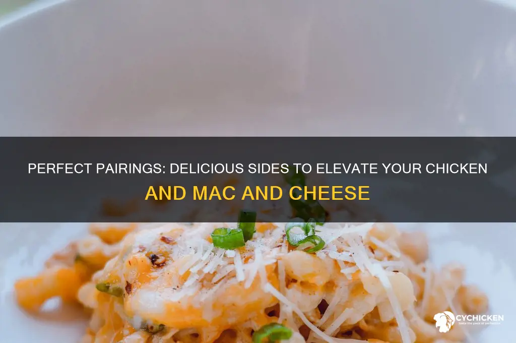 what goes with chicken and mac and cheese
