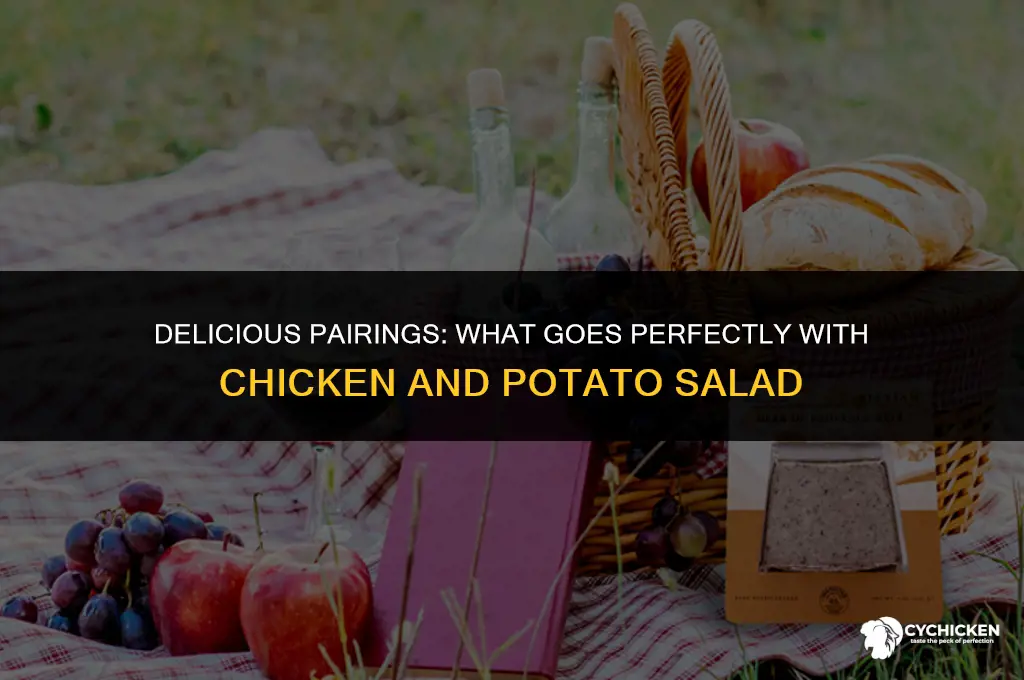 what goes with chicken and potato salad