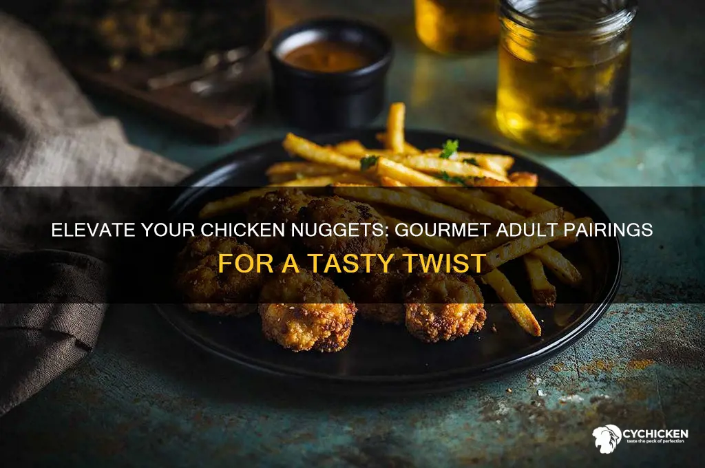 what goes with chicken nuggets for adults