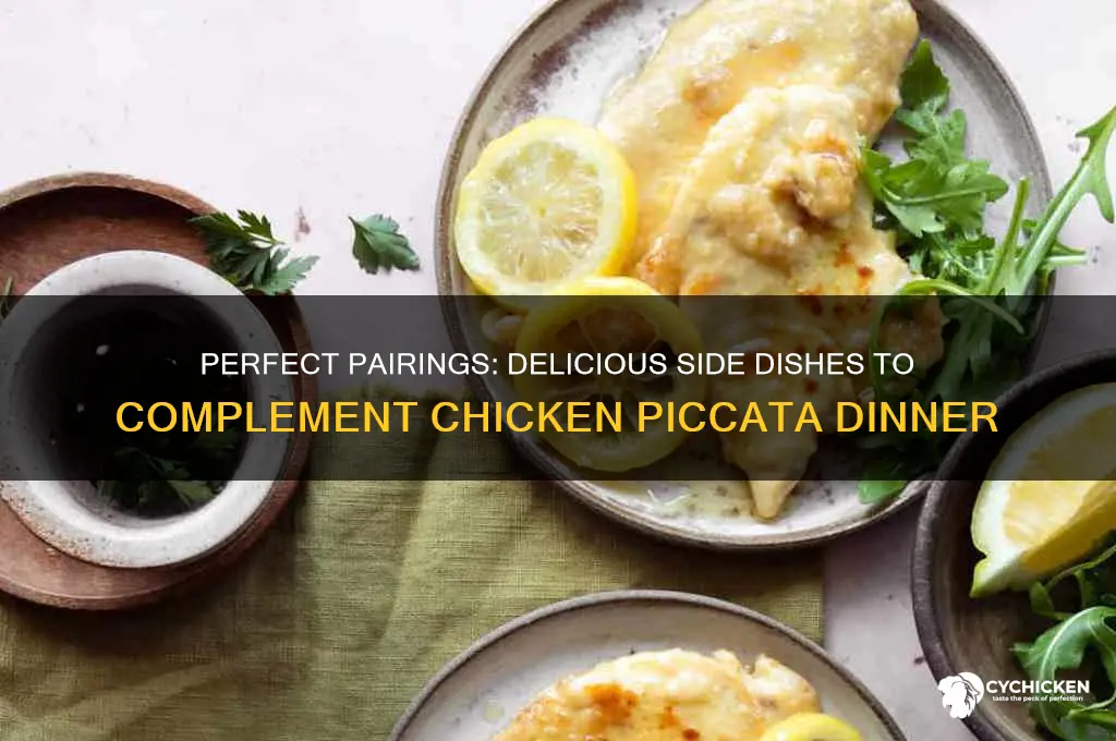 what goes with chicken piccata for dinner