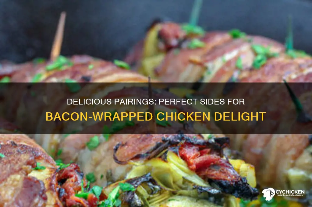 what goes with chicken wrapped in bacon