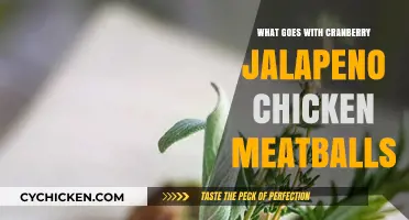Cranberry Jalapeño Chicken Meatballs: Perfect Pairings for a Spicy-Sweet Feast
