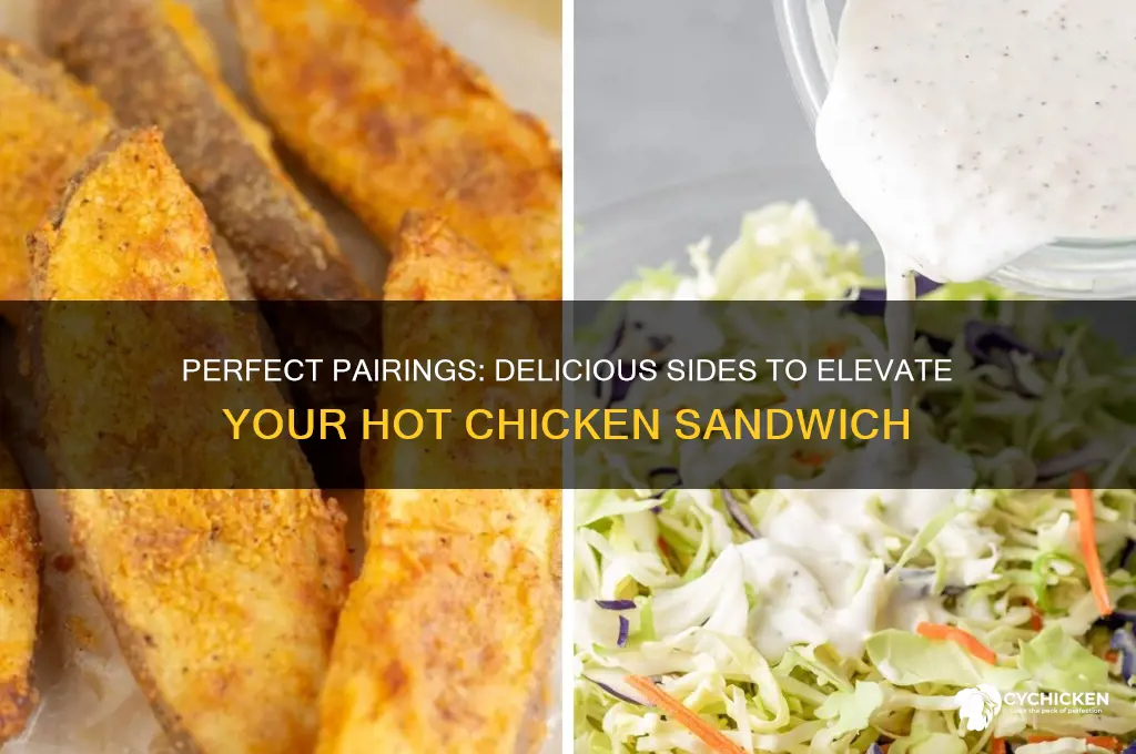 what goes with hot chicken sandwiches
