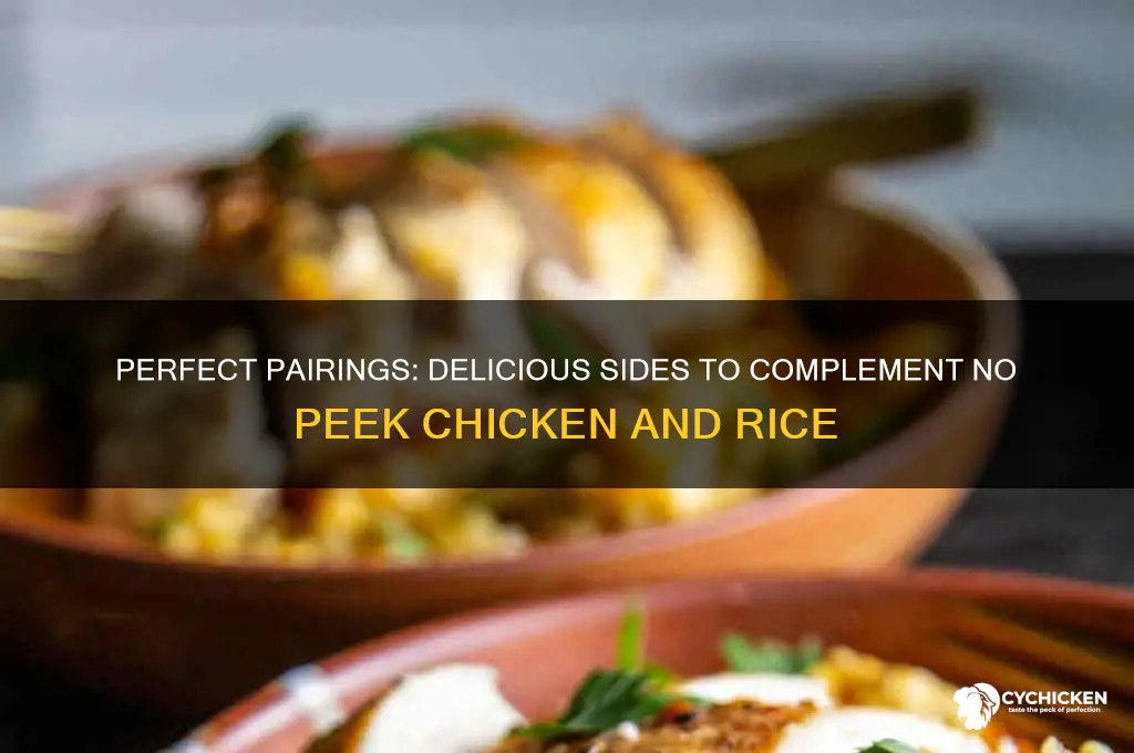 what goes with no peek chicken and rice