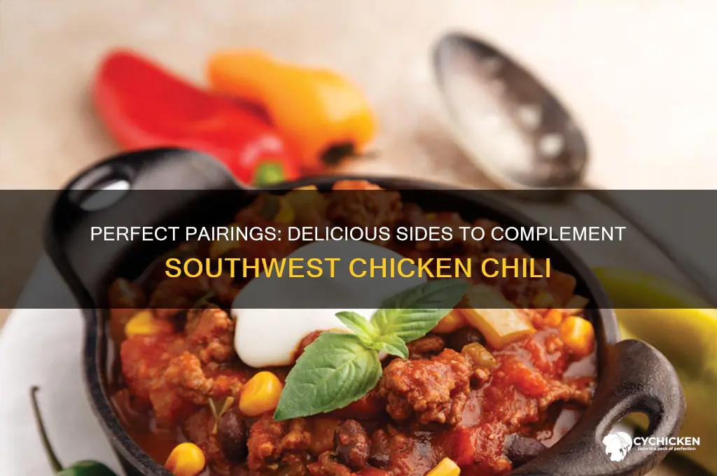what goes with southwest chicken chili