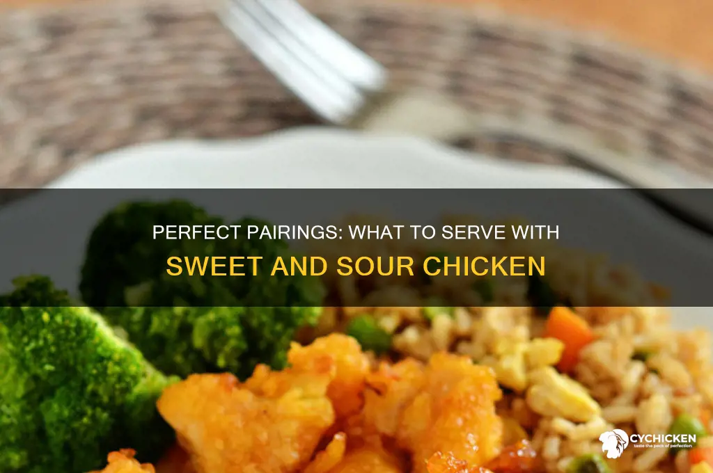 what goes with sweet and sour chicken