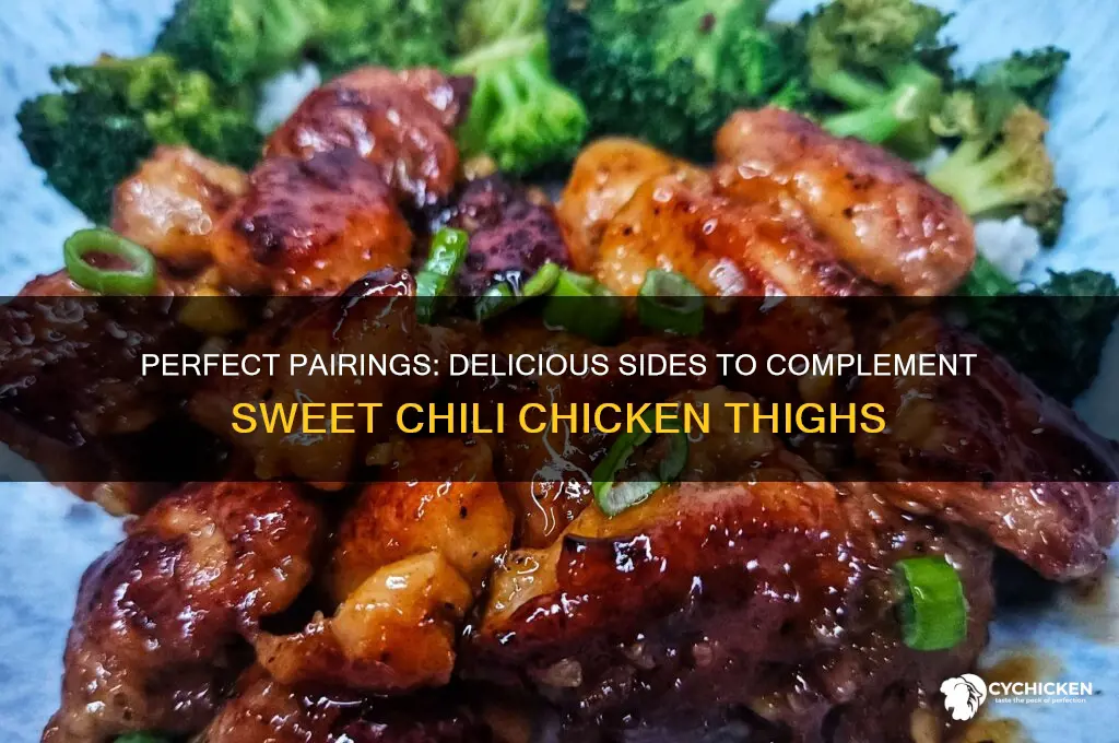what goes with sweet chili chicken thighs