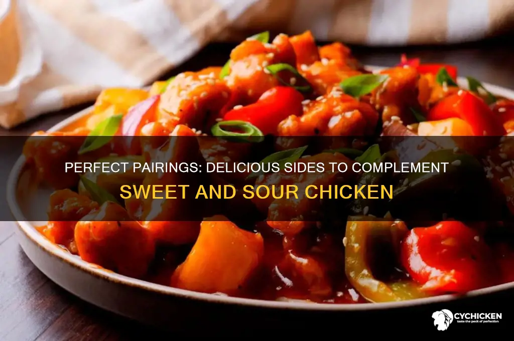 what goes with sweet n sour chicken