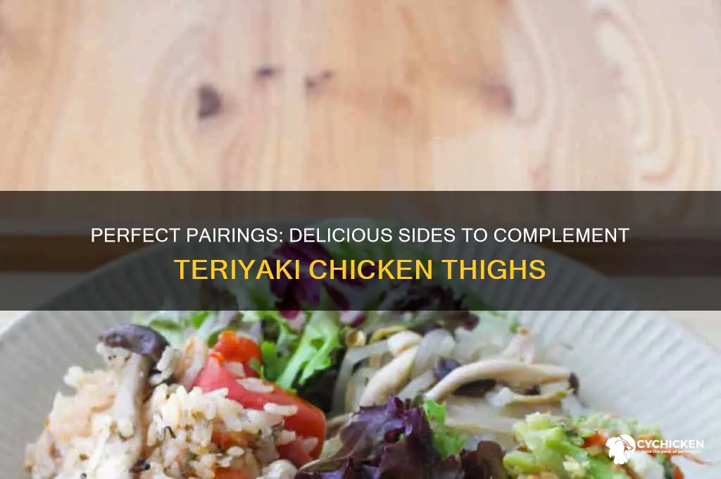 what goes with teriyaki chicken thighs